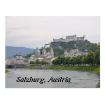 Hohensalzburg Castle, Salzburg, Austria Post Card