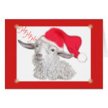 HoHoHo Angora Goat Cards