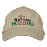 HOHOHO Merry Christmas Cap by SRF embroidered hats