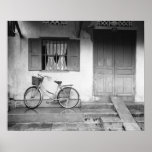 Hoi An Vietnam, House with Bicycle