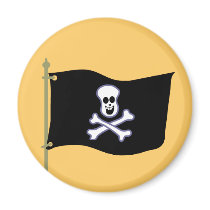 Hoist the Jolly Roger! Magnet