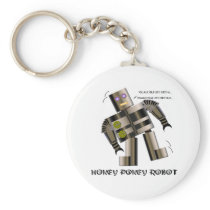 Hokey Pokey Robot Key Chain