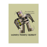 Hokey Pokey Robot Postcards