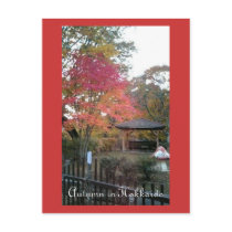 hokkaido2, Autumn in Hokkaido Post Card