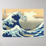 Hokusai great wave posters
