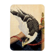 Hokusai Hawk Magnets