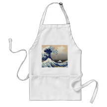 Hokusai: The great wave of Kanagawa Aprons