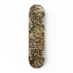 "Holand" - 1598 Hand Colored Woodblock Holland Map Skateboard
