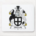 Holcroft Family Crest mousepads