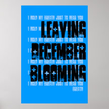 Hold My Breath/Hear You Breath Print