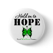 Hold On To Hope Bipolar Disorder Pinback Buttons