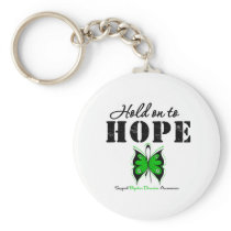 Hold On To Hope Bipolar Disorder Keychain