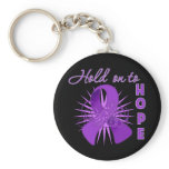 Hold on To Hope - Crohns Disease keychains