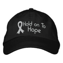 Hold On To Hope - Lung Cancer Baseball Cap