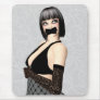 Hold Your Tongue Gothic Art Mouse Pads