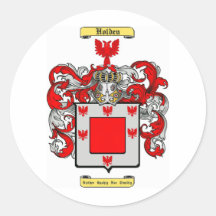 Holden Round Stickers
