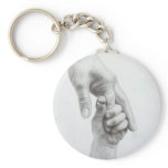 Holding hands keychains