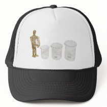 HoldingBeaker013110 Trucker Hat