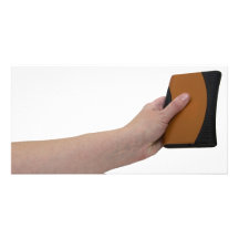 HoldingHardDrive072709 Photo Card Template