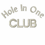 "Hole In One Club" embroidered shirts