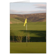 Hole in One Greeting Card