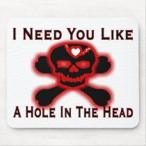 Hole In The Head Mouse Pad