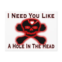 Hole In The Head Postcards