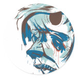 Holes In My Head Round Stickers