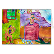 Holi Shiite on a Sunni Day Card