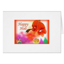 Holi Wishes Card