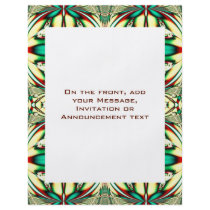 Holiday Abstract Personalized Flyer