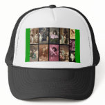 Holiday Angels Green Hat Customisable