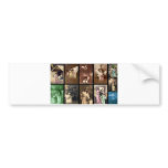 Holiday Angels I Customisable bumper stickers
