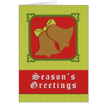 Holiday Bells - Greeting Card