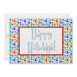 Holiday Boomerangs Custom Invitation
