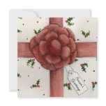 Holiday Bow Invitation