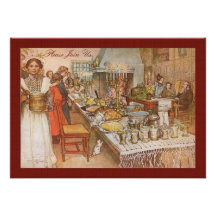Holiday Brunch with Carl Larsson Personalised Invite