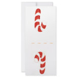 Holiday Candy Name Place Cards rack cards