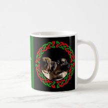 Holiday Celtic Mastiff Mug
