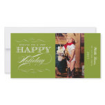 Holiday Chevron photo cards