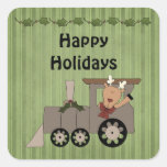 Holiday Choo Choo Train Stickers