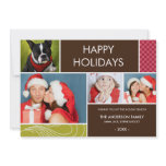 HOLIDAY COLORS | HOLIDAY PHOTO CARD invitations