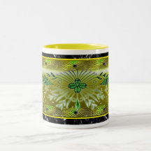 holiday cup (yellow) coffee mugs