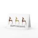 Holiday Deer Greeting Card