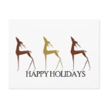 Holiday Deer Post Card postcards