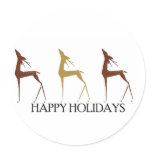 Holiday Deer stickers