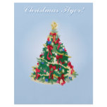 Holiday Flyer: Colourful Christmas Tree