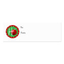 Holiday Gift Tag business cards