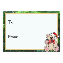 Holiday GIFT TAGS Business Card Templates