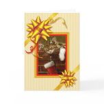 Holiday Greeting Bows Christmas Card